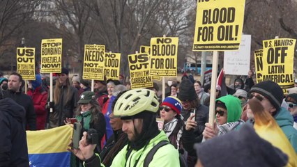 미국 주요 도시에서 ’석유 전쟁’ 반대 시위 / YTN