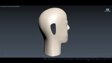 Flame: 3DS MAX Practice Polygon Modeling Head Model Video #103 (01-04-2026)