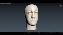 Flame: 3DS MAX Practice Polygon Modeling Head Model Video #105 (01-04-2026)