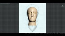 Flame: 3DS MAX Practice Polygon Modeling Head Model Video #108 (01-04-2026)
