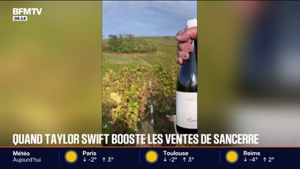 Les ventes de Sancerre d'un domaine du Cher explosent après l'apparition d'une bouteille dans le documentaire de Taylor Swift