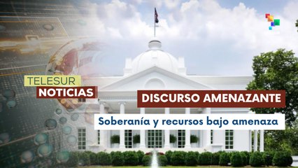 Cesar Sención denuncia amenazas de Trump contra Venezuela