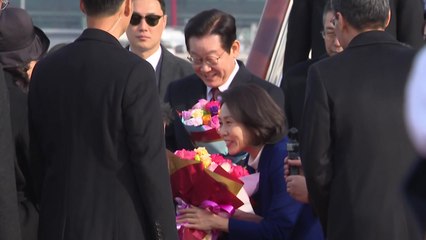 이 대통령, 베이징 도착...3박 4일 ’방중’ 일정 시작 / YTN