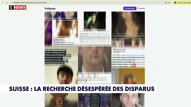 Incendie de Crans-Montana : La recherche désespérée des disparus se poursuit pour les familles