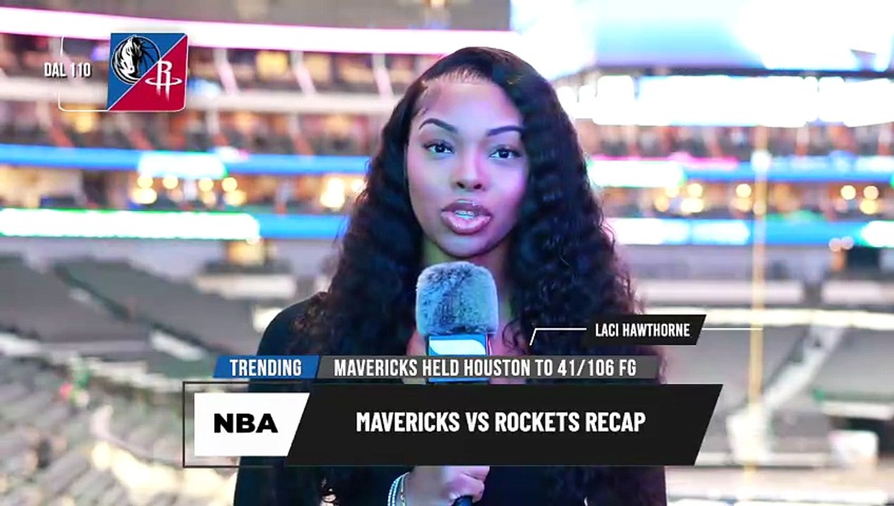 Mavericks’ Defense Stifles Rockets in 110–104 Win | Anthony Davis 26 Pts