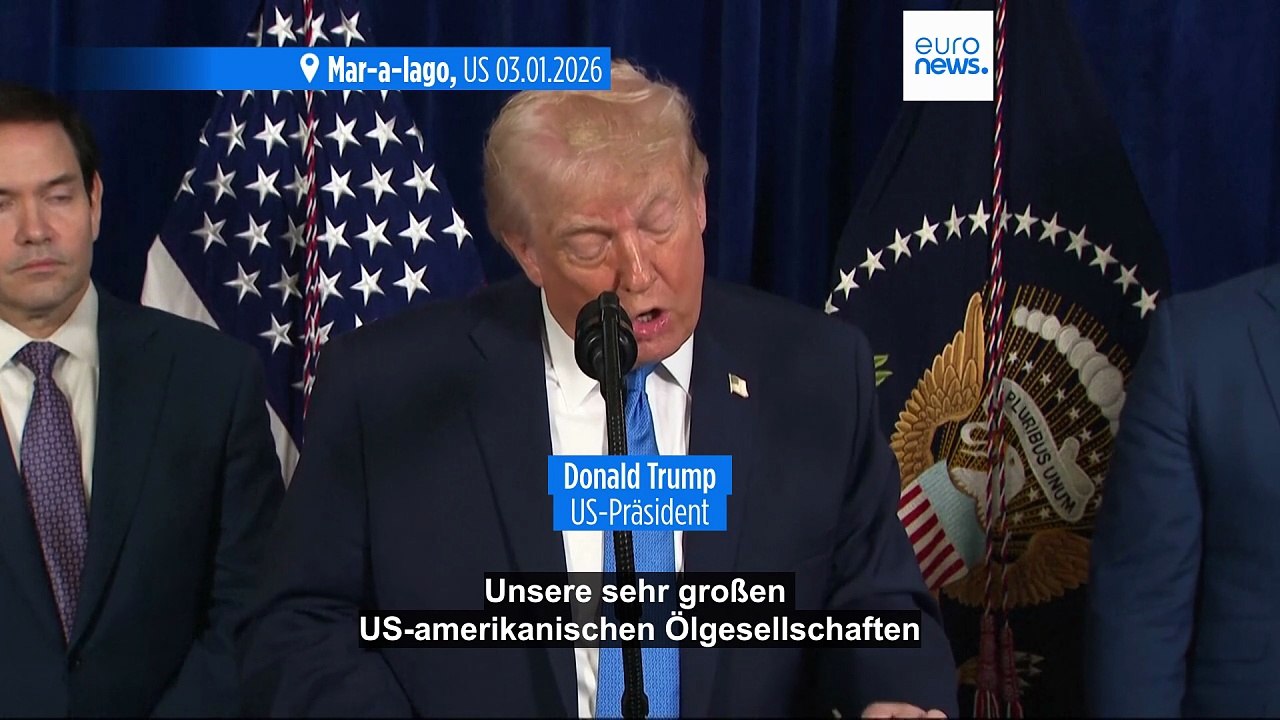 Trump: USA wollen Venezuela bis zu "geordnetem Übergang" regieren