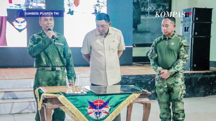 Panglima TNI-Menhan Anugerahkan Kenaikan Pangkat Luar Biasa ke 155 Prajurit di Papua