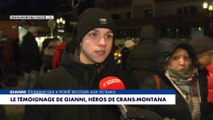 Incendie à Crans-Montana : le témoignage de Gianni, qui a porté secours aux victimes