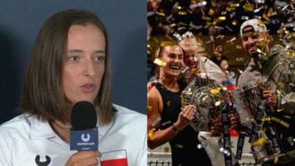 Tennis - United Cup 2026 - Iga Swiatek tacle Nick Kyrgios et Aryna Sabalenka : "La bataille des sexes ? Je ne crois pas que ce soit nécessaire..."