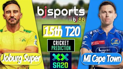 SA20 2025-26 | MI Cape Town vs Joburg Super Kings 15th T20 Match Preview |