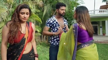 Ullu web series Love bite episode 6 full review ll sasur bahu web series ll hot web serie sasur ne bahu ko pela