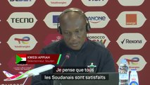 Soudan - Appiah après la défaite contre le Sénégal : “Nous avons fait de notre mieux”