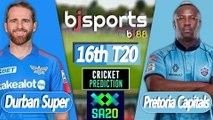 SA20 2025-26 |  Pretoria Capitals vs Durban Super Giants 16th T20 Match Preview |