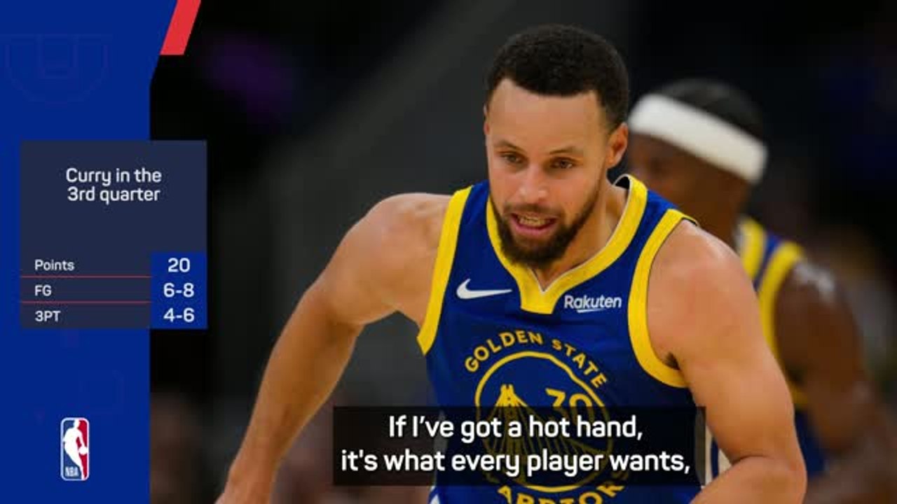 Steph dissects 20-point third quarter after Warriors win
