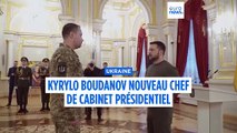 Ukraine : Volodymyr Zelensky nomme Kyrylo Boudanov au poste de chef de cabinet