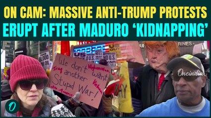 Trump KIDNAPS ‘Sleeping’ Maduro| Anti-Trump Protests Erupt Over US’ ILLEGAL Venezuela Operation