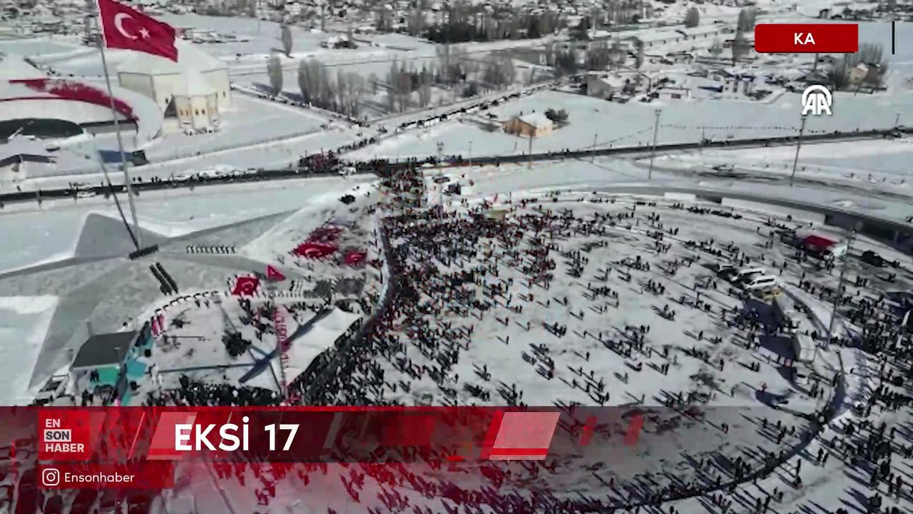 Sarıkamış şehitleri Allahuekber Dağları’nda anıldı