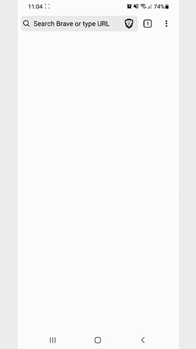 How to stop websites from asking for your location in Brave on Android