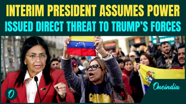 Venezuelan Interim President BLASTS Trump, ACTIVATES All Power After Maduro Kidnapped from Caracas