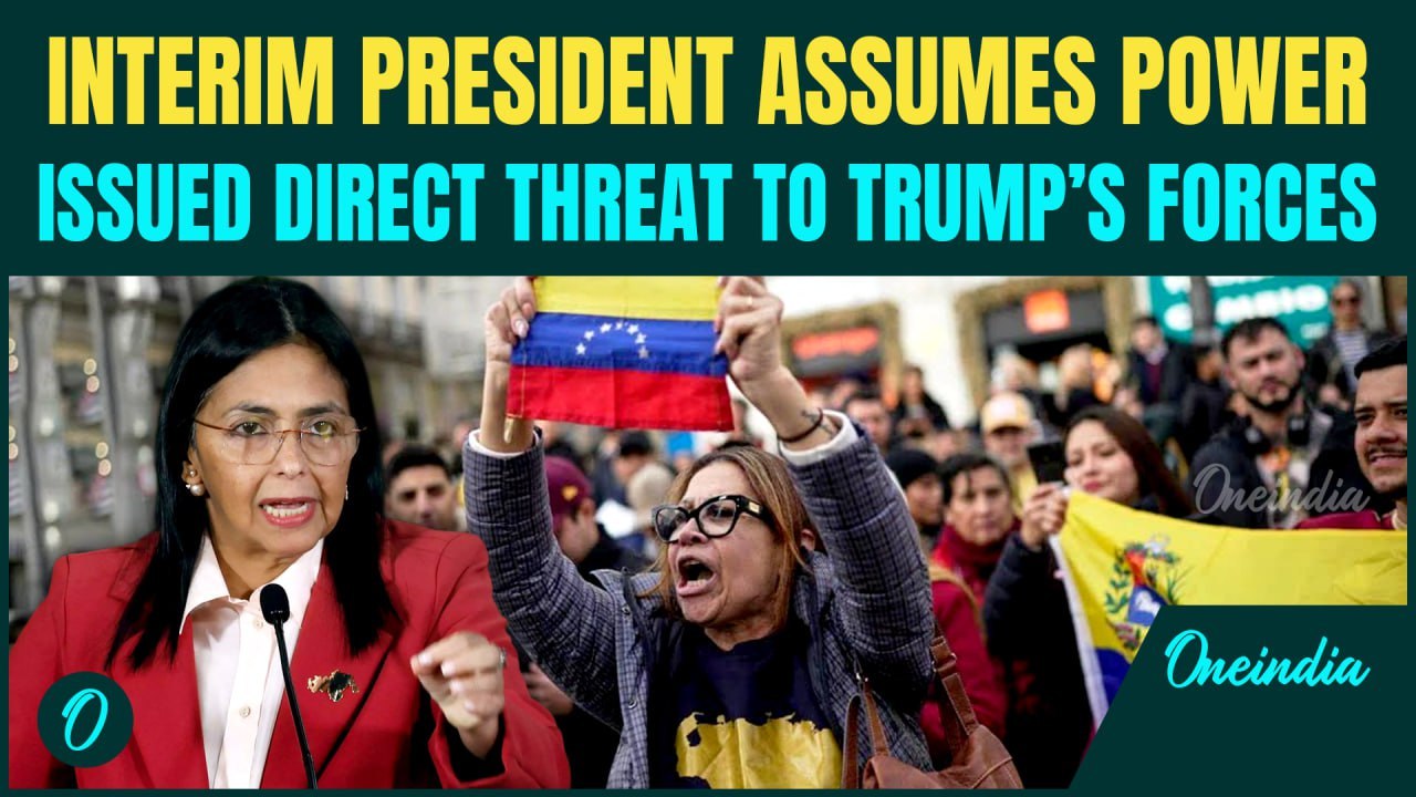 Venezuelan Interim President BLASTS Trump, ACTIVATES All Power After Maduro Kidnapped from Caracas