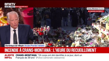 "C'est une tragédie terrible": Dominique de Villepin réagit à l'incendie meurtrier de Crans-Montana