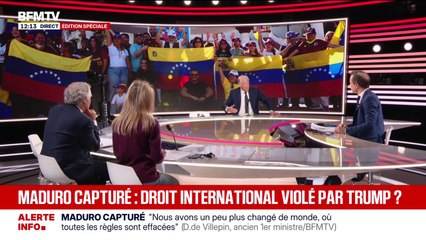 "Personne ne regrettera Nicolás Maduro": Dominique de Villepin, ancien Premier ministre, revient sur la capture du président vénézuélien par les États-Unis