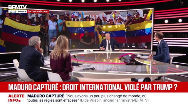 Personne ne regrettera Nicolás Maduro : Dominique de Villepin, ancien Premier ministre, revient sur la capture du président vénézuélien par les États-Unis