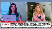 Itamaraty reconhece Delcy Rodríguez como presidente da Venezuela após captura de Maduro