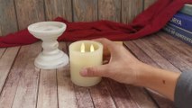Unboxing: Melouris Realistic 3-Wick LED Candle with Paraffin Wax Finish