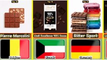 Top 13 Most Famous Dark Chocolate From 13 Different Countries In The World