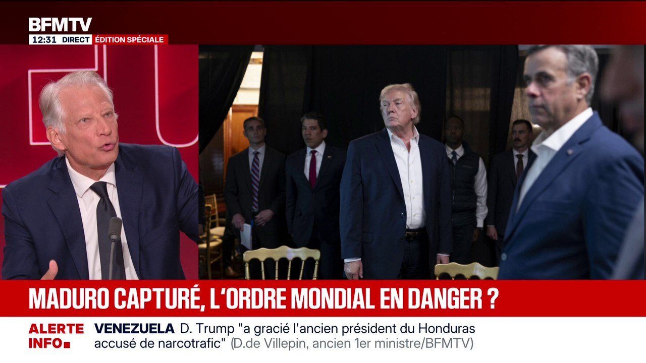 Dominique de Villepin: "Les États-Unis deviennent irrattrapables, et la soumission européenne devient encore plus grande"