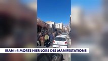 Iran : quatre morts lors des manifestations
