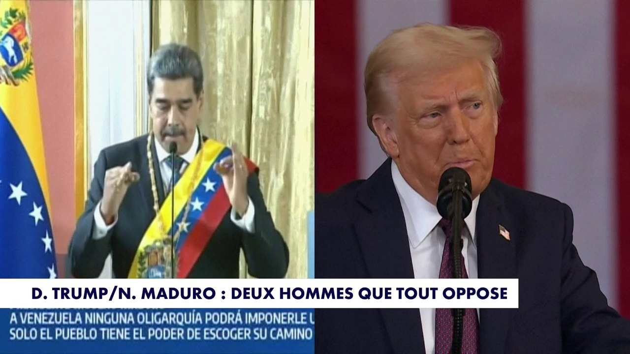 Etats-Unis/Venezuela : ce qui oppose Donald Trump et Nicolas Maduro