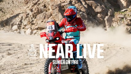 Dakar 2026 - Stage 1 - Sunier on fire