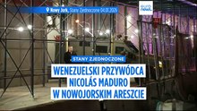 Wenezuela. Uwięziony Nicolás Maduro przybywa do Nowego Jorku. Przyszłość kraju pozostaje niejasna