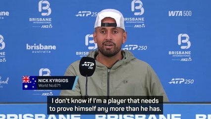 'I've had tennis in the palm of my hands' - Kyrgios