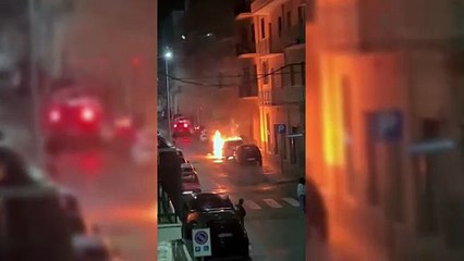 Attentato incendiario ad Alghero, distrutta un'auto
