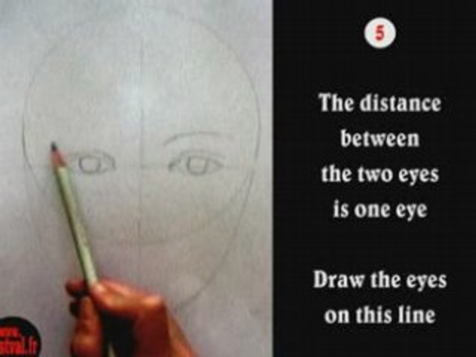 Tutorial 01 : HOW TO DRAW A FACE in 8 steps
