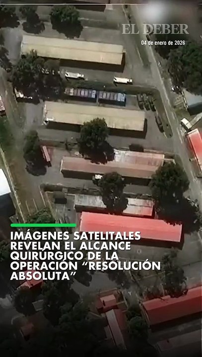 Imágenes satelitales revelan el alcance quirúrgico de la operación “Resolución Absoluta”