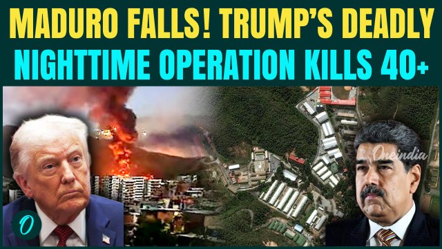 US-Venezuela War BREAKING: Trump KILLS 40+ In Venezuela in DEADLY Maduro Capture Midnight Operation