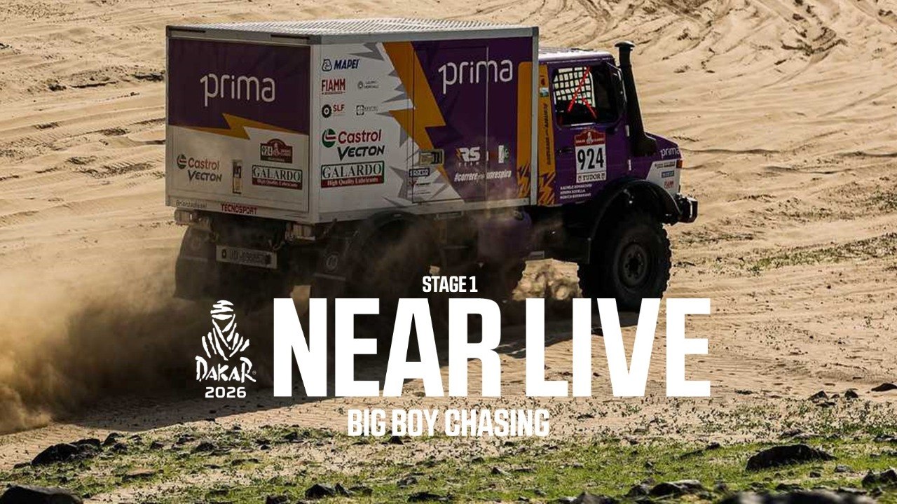 Dakar 2026 - Stage 1 - Big boy chasing