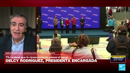 ¿Qué papel cumple Delcy Rodríguez en la transición política en Venezuela?