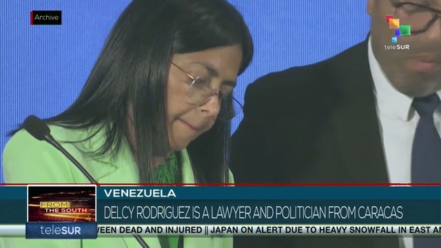 Profile: Venezuelan lawyer and political leader Delcy Rodriguez