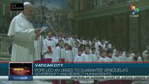 Vatican City | Pope Leo XIV urged to guarantee Venezuela’s sovereignty and respect human rights