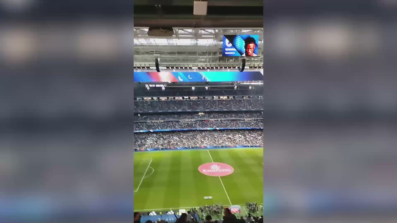 Era lo más esperado: así recibió el Bernabéu a Vinicius tras la última pitada ante el Sevilla