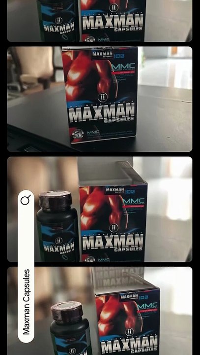 Maxman Capsules in Dubai UAE