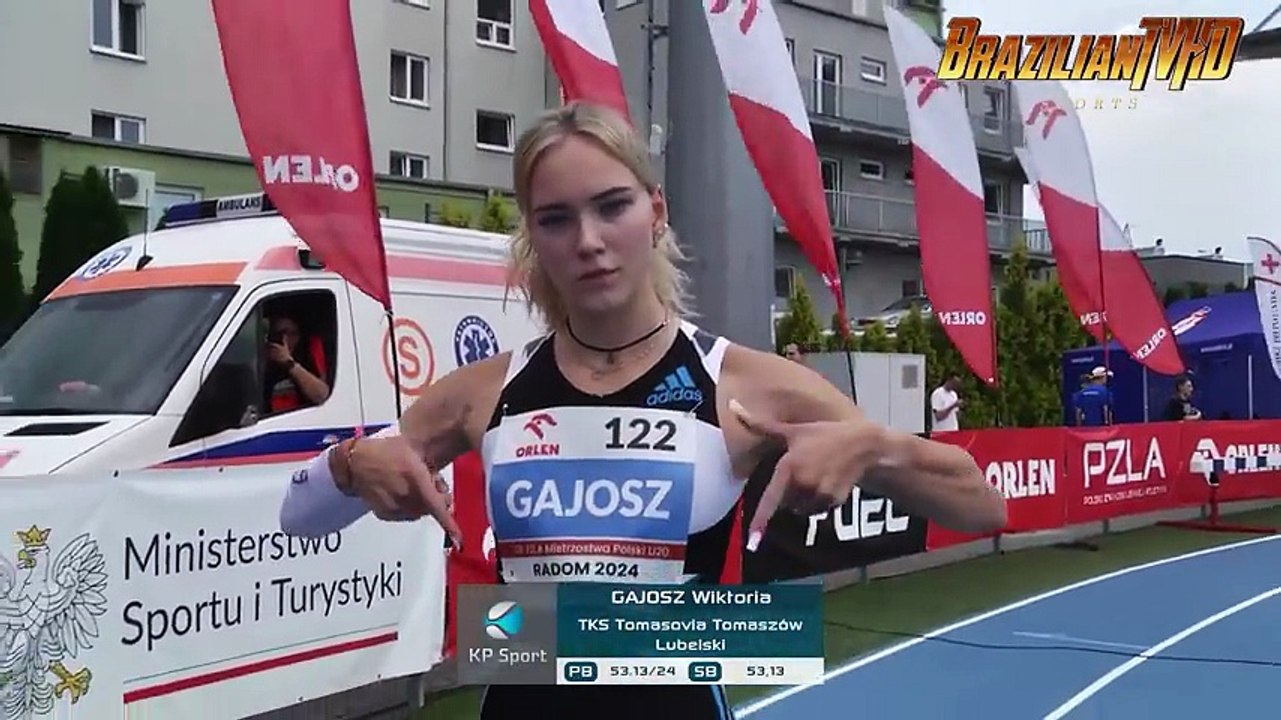 Wiktoria Gajosz (POL) - Women's 400m - 2024 Poland U20 Athletics Championships