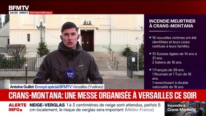 Incendie meurtrier à Crans-Montana: une messe est organisée à Versailles ce soir