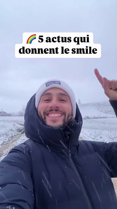 5 actus qui donnent le smile !