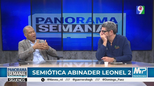 Semiótica Abinader, Leonel / Senasa 2.0 No va | Panorama Semana
